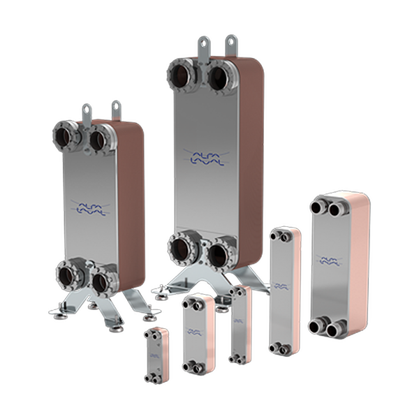 Gelöteter Plattenwärmetauscher